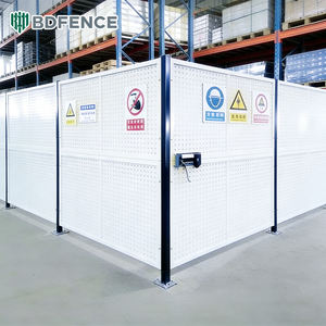 Valla Perforada Galvanizada con Apertura Personalizada |   Barrera de Seguridad de Alta Visibilidad para Línea de Ensamblaje y Logística de Almacén - Product Image 3