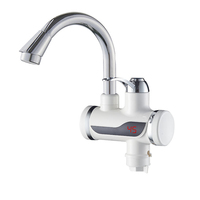 Chauffe-eau instantané sans réservoir 3000W à vente chaude, chauffage rapide, affichage numérique LED, robinet de cuisine, robinet électrique
