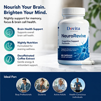 Capsules de phosphatidylsérine OEM fabriquées aux États-Unis pour enfants atteints de TDAH, soutien de la concentration, marque américaine de capsules pour la santé cérébrale, étiquette privée