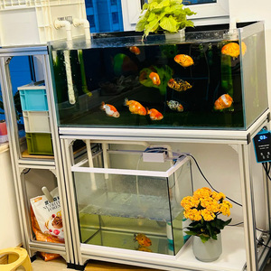 Aquarium Stand Aluminum Profile Cabinet Aluminum Alloy Frame Rectangle Durable Multipurpose Custom DIY Assembly - Product Image 3