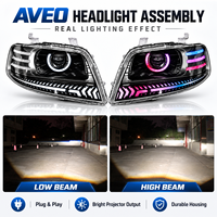 Vente en gros d'usine : Phares LED pour Chevrolet Aveo 2007, ensemble de phares projecteurs RGB DRL, fournisseur d'éclairage automobile