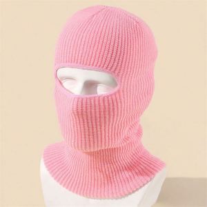 Masque de ski intégral tricoté à un trou, haute qualité, personnalisé, pour sports de plein air, chaud, hiver, 100% acrylique, coupe-vent, pêche, usage quotidien - Product Image 4