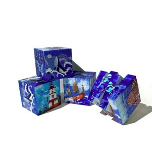 <span class=keywords><strong>Cubo</strong></span> Mágico Personalizado con Patrón 3x3 4x4, Juego de Cubos, Regalo Promocional Corporativo, Grabado Personalizado, Alivio del Estrés, Juguetes Antiestrés para Eventos - Product Image 5