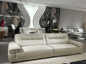 Luxury Modern Living Room Set Comfortable <strong>Wood</strong> Panel <strong>Sofa</strong> for Apartment Hotel Villa Solid <strong>Wood</strong> <strong>Frame</strong> - Product Image 2