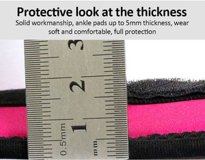 Custom Logo Gym Acessórios Ajustáveis Kickbacks Tornozelo Cuff <span class=keywords><strong>Glute</strong></span> Workouts Neoprene Acolchoado Tornozelo Correias para Máquina de Cabo - Product Image 4