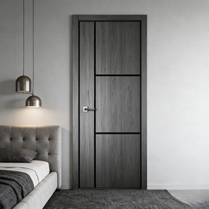 Puerta Lateral de Apertura de Polímero Compuesto, Puerta Exterior Moderna Impermeable e Insonorizada para Apartamentos, Hoteles, Escuelas, Villas y Proyectos - Product Image 3