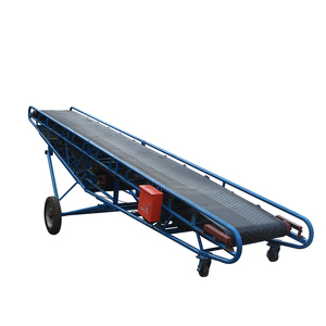 Graan Band Transportband Elektrische Maïs Rijst Padie Transportbanden Riem Mobiele Feed Pellet Band Transportband - Product Image 1