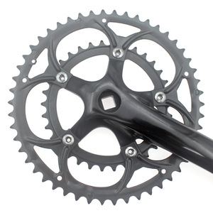 50/34T Compact Road Crankset 170mm 110BCD | Rueda <span class=keywords><strong>de</strong></span> cadena <span class=keywords><strong>de</strong></span> aleación <span class=keywords><strong>de</strong></span> aluminio para soporte inferior cónico cuadrado <span class=keywords><strong>de</strong></span> 8/9 velocidades - Product Image 2