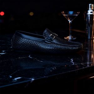 Zapatos Casuales de Vestir para Hombre HZLF con Suela de Cuero Genuino - Product Image 1