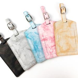 ป้ายชื่อกระเป๋าเดินทางหนัง Saffiano หรูหราแบบกำหนดเอง เป็นมิตรกับสิ่งแวดล้อม พร้อมป้ายชื่อสำหรับลิ้นชัก - Product Image 2