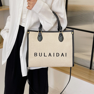 Túi đeo vai cỡ lớn củ<span class=keywords><strong>a</strong></span> phụ nữ sang trọng, được làm bằng chất liệu vải có khó<span class=keywords><strong>a</strong></span> kéo. 2305 - Product Image 3