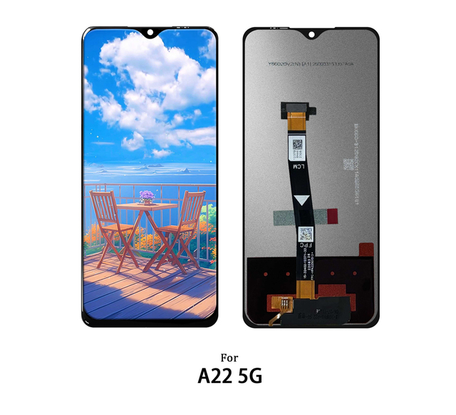 XJE Wholesale Mobile Phone For samsung A22 5G  lcd touch screen digitizer LCDs display