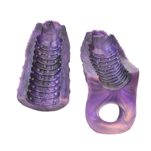 YOCY Fantasy Penis Cover Silicone Penis Enlargement Hollow Delayed Ejaculation Sleeve Sex Toy for Man - Product Image 6