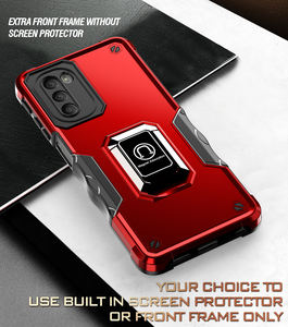 เคสโทรศัพท์มือถือแบบ2-in-1ทำจาก TPU <span class=keywords><strong>360</strong></span>พร้อมขาตั้งและที่ยึดแบบดูดซับแม่เหล็กสำหรับ G51โมโต5กรัม - Product Image 6