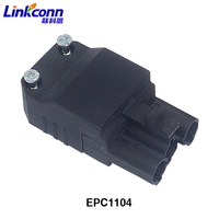 Connecteur d'alimentation électrique EPN1104 modulaire 3 broches 3 conducteurs Plug & Play conçu pour les armoires de contrôle et l'automatisation