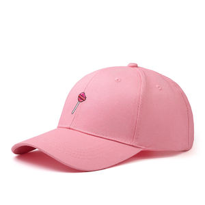 Casquette de sport de baseball rose en coton 100% brodé de haute qualité, à visière incurvée pour femme, certifiée BSCI, tissu courant, vente chaude - Product Image 2