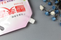 Pochettes à bec verseur réutilisables en gros avec bouchon à vis, emballage vertical pour lessive liquide et savon vaisselle