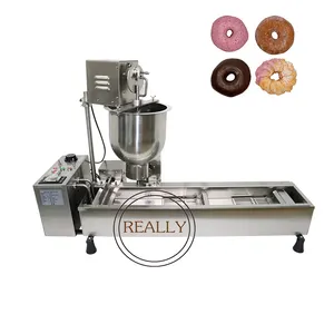 Mini Machine à Donuts électrique OEM, petite Machine, friture à Donuts, faire du pain, fabricant de gâteaux automatique