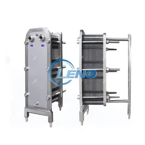 Stainless steel industrial Sanitary liquid milk heat cool plate exchanger plate heat exchanger