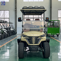Voiture de golf à batterie lithium 6 places, véhicule tout-terrain de chasse, prix de gros CAMP