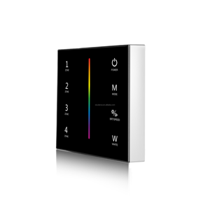 Skydance T24 4 zone RF 2.4G Wireless a parete pannello di vetro telecomando con batteria - Product Image 4