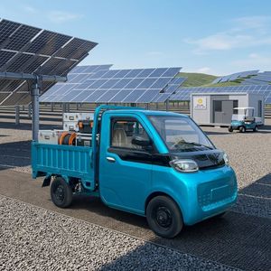 Nouveau modèle 2026 : Mini-camion électrique chinois, micro-voiture électrique, camion de fret électrique robuste de 2000 kg pour adultes - Product Image 1