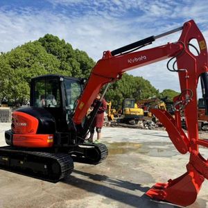 Maquinaria de Construcción Usada Certificada, Miniexcavadora Kubota Kx165 de Segunda Mano, Precio de Fábrica, Último Modelo en Stock - Product Image 2