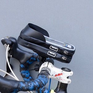 Prêt à expédier sac <span class=keywords><strong>de</strong></span> téléphone <span class=keywords><strong>de</strong></span> <span class=keywords><strong>vélo</strong></span> <span class=keywords><strong>de</strong></span> rotation à 360 degrés cyclisme étanche deux poches sac <span class=keywords><strong>de</strong></span> <span class=keywords><strong>vélo</strong></span> avec support <span class=keywords><strong>de</strong></span> téléphone à fermeture éclair - Product Image 5
