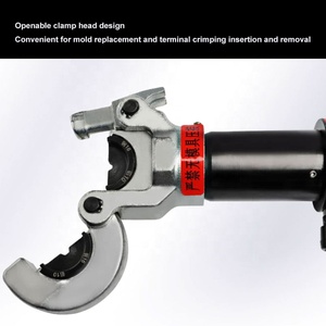 Outil de sertissage <span class=keywords><strong>hydraulique</strong></span> électrique portable multifonctionnel pour électriciens, <span class=keywords><strong>coupe</strong></span>-câbles pour bornes en cuivre et aluminium - Product Image 5