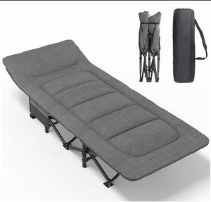<span class=keywords><strong>Lettino</strong></span> portatile portatile singolo Extra <span class=keywords><strong>piccolo</strong></span> con materasso Oxford per campeggio all'aperto spiaggia uso interno letto pieghevole in magazzino - Product Image 1