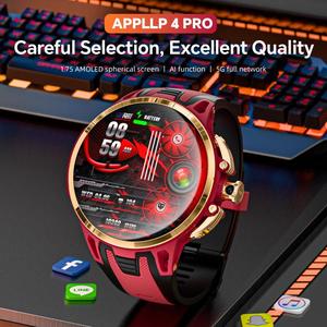 Reloj Inteligente LOKMAT APPLLP 4 <span class=keywords><strong>Pro</strong></span> 4G de Buena Calidad, Pantalla de 1.75 Pulgadas, SC8541E Quad Core, 3GB+32GB, Android <span class=keywords><strong>8.1</strong></span> - Product Image 5