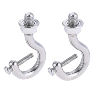 Tùy Chỉnh Threaded J Móc Bolt Màu Đen J Loại Hình Dạng Nhiệm Vụ Nặng Nề An Toàn Móc Trần Treo Giá Để Các Nhà Máy Đồng Bằng Kết Thúc - Product Image 2