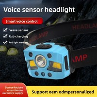 Lampes d'urgence 3W USB Lampe frontale à LED puissante et rechargeable