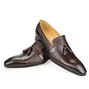 New high-<b>heel</b> men's shoes, trendy evening gowns wedding shoes, luxurious wedding Men's leather Dress Shoes&Oxfords - Product Image 4