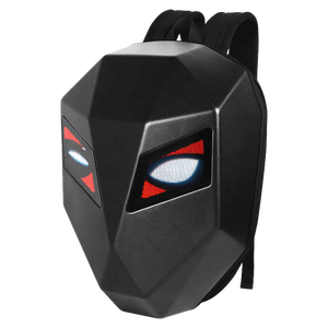 Sac à dos LED Intelligent LOY Stock aux USA, Expédition Rapide États-Unis, Noir Classique Écran LED DIY, Sac Moto Coque Dure - Product Image 2