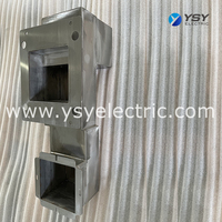 Precision CNC Machining Aluminum Instrument Housing Sandblasted Surface Multi Mount Hole Aluminum Electronic Equipment Box