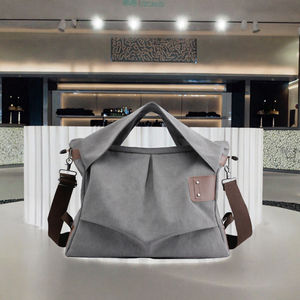 Bolsos cruzados de moda para mujer, nuevo bolso de lona de gran capacidad, bolsos de hombro de diseñador de lujo para mujer, bolsos de mano con cierre de cremallera - Product Image 2