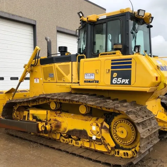 NIEDRIGER PREIS!! Verkauf der japanischen internat ionalen Marke Komatsu D65P Bulldozer Hochwertiger Komatsu Bulldozer