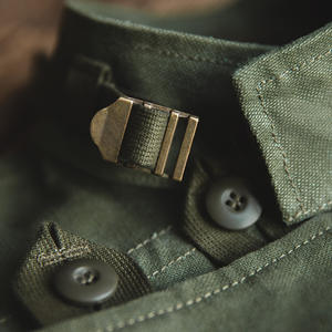 เสื้อแจ็คเก็ตบอมเบอร์วินเทจสไตล์สวีเดน Madden Tooling รุ่น Ami Khaji สีเขียวทหารแนวเรโทร สตรีทแวร์ ผ้าฝ้าย สำหรับผู้ชาย - Product Image 4