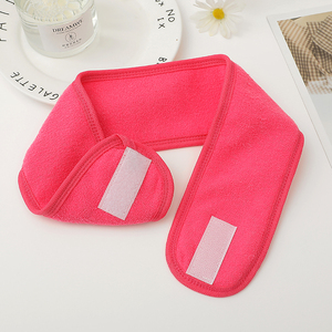 Venta al por mayor Cuidado DE LA PIEL Diadema Terry Cloth Lujo Facial Head Band Belleza Maquillaje facial Spa Diademas para mujeres - Product Image 4