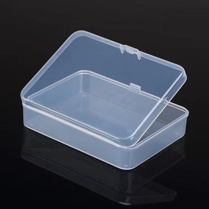 Boîtes en plastique recyclables de petite taille, directement de l'usine, mini emballages pour exposition, cadeaux, cartes à jouer, cartes de visite, vis, outils - Product Image 4