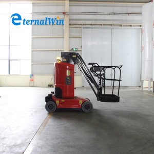 Plateforme de travail en hauteur à mât verticale électrique portable, plateforme de travail en hauteur à mât autopropulsée - Product Image 5