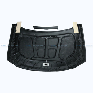 Capó Delantero Ventilado de Fibra de Carbono Real Ligero Estilo JW para Hyundai Elantra N CN7 2021-2025, Modificación de Auto - Product Image 5