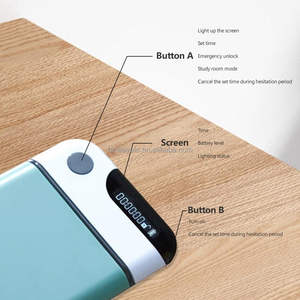 Minuteur numérique intelligent portable, boîte de gestion du temps Pomodoro, boîte de verrouillage pour téléphones portables - Product Image 2