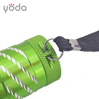 90 lumens 9 led cob de poche en aluminium cadeau led lampe de poche avec des couleurs assorties