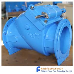 Vanne de refoulement à <span class=keywords><strong>clapet</strong></span> en fonte ductile avec joint en caoutchouc pour <span class=keywords><strong>eau</strong></span> <span class=keywords><strong>potable</strong></span>, <span class=keywords><strong>eau</strong></span> usée, DN300 PN10 EN558 Série 48 F6 - Product Image 5