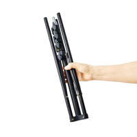 Yaban hayatı fotoğrafçılığı ve taktik kullanım için dinlenme ve Pan Tilt kafası ile avcılık çekim Tripod