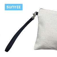 Sac cosmétique vierge pour sublimation Sunyee avec fermeture éclair, impression personnalisée, vente en gros pour les essentiels de beauté en voyage