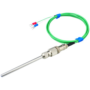 หัววัดอุณหภูมิแบบ K-type/Pt100 พร้อมขั้วต่อสำหรับงานอากาศยาน เทอร์โมคัปเปิล/เซ็นเซอร์วัดอุณหภูมิแบบต้านทาน รุ่น WZPK/WRNK-171 - Product Image 3