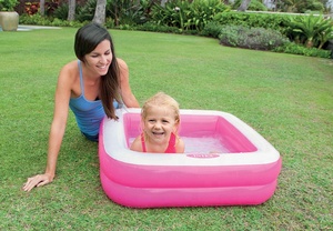 Intex 57100 Boîte de jeu carrée pliante portable gonflable Piscines Piscine <span class=keywords><strong>pour</strong></span> bébé Baignoire SPA <span class=keywords><strong>pour</strong></span> enfants - Product Image 2